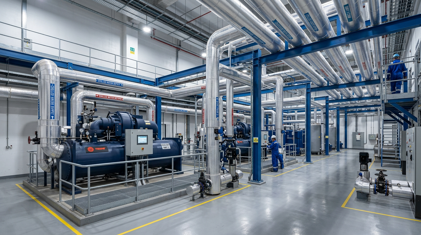 Industrial chiller equipment